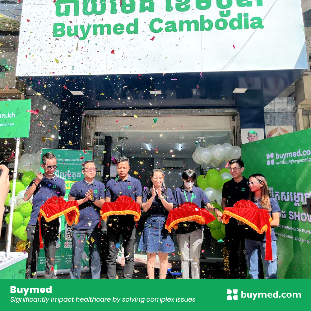 The Grand Opening of Buymed Cambodia's First Showroom