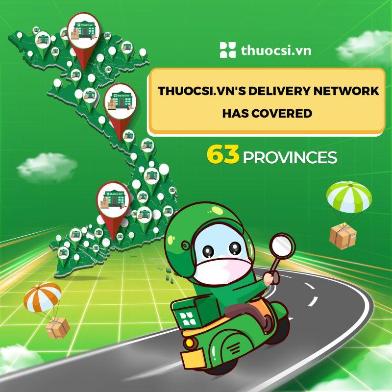 Buymed's Delivery Network Has Covered All 63 provinces